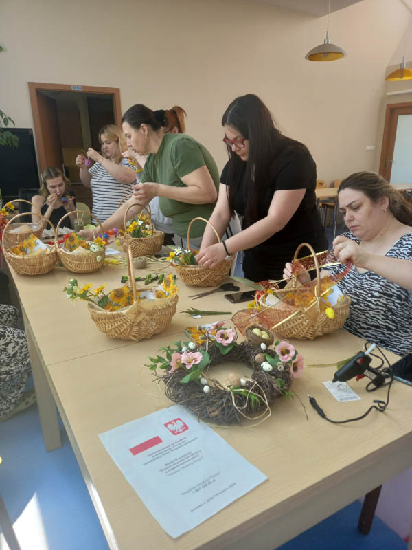 Warsztaty wielkanocne w Hospicjum Małego Księcia w Lublinie